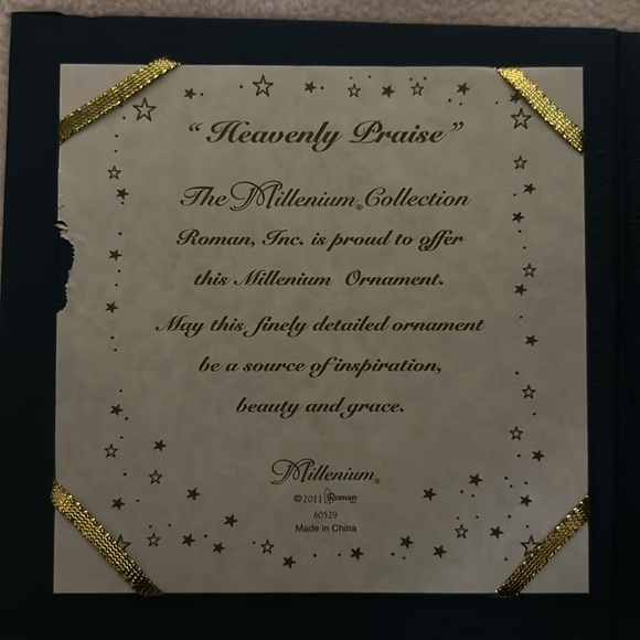 The Millennium Ornament Limited Addition Exclusively by Roman, Inc. - Picture 2 of 4